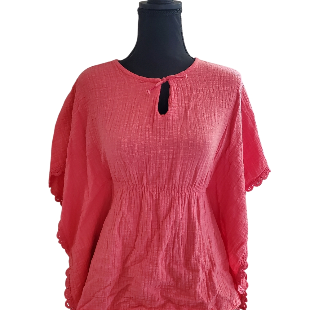 Girls Age 14  Zara Coral Blouse
